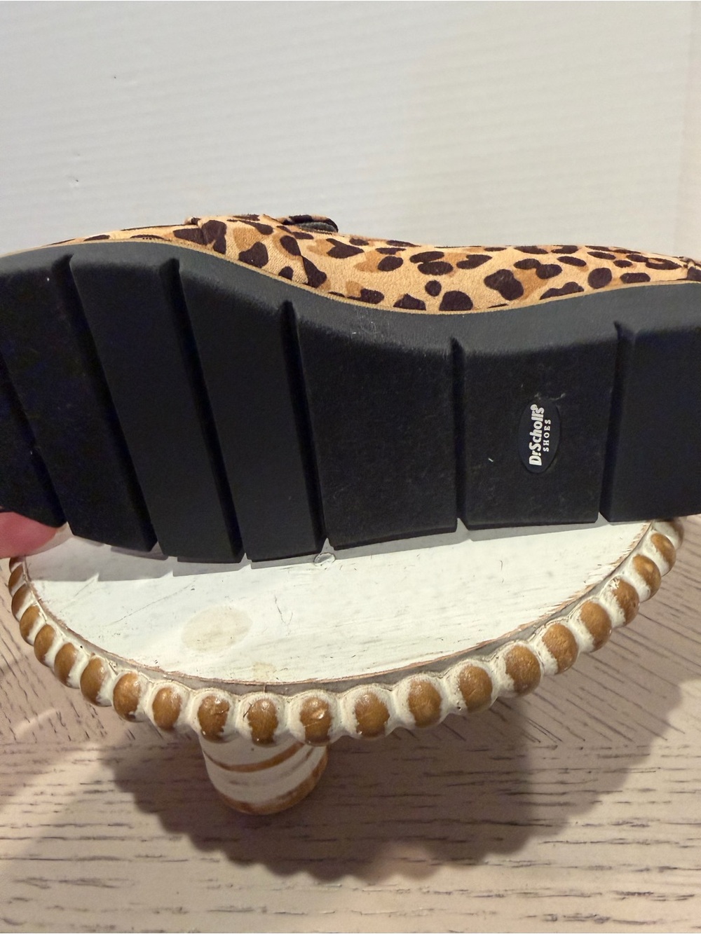 DR. SCHOLLS WOMENS WEBSTER LOAFER * LEOPARD PRINT * NEW* SIZE 7.5 - Picture 7 of 9
